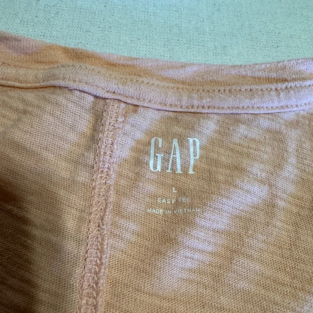 Gap Girls Size Large‎ Peach Short Sleeve T-Shirt